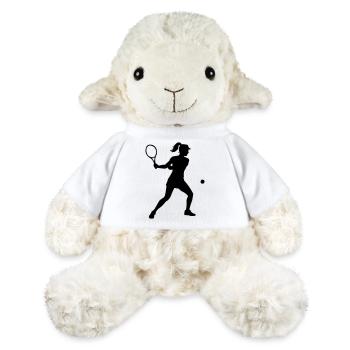 Joueur de tennis - Mouton en peluche Annika MiniFeet® - blanc - Devant
