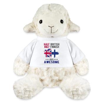Half British Half Finn - MiniFeet® Sheep Annika - white - Front