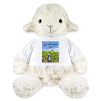 Überall Blumen 2 - MiniFeet® Schaf Annika - Weiß - Vorne