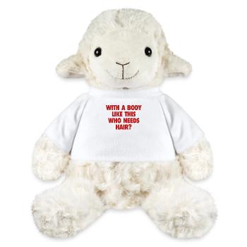 Avec Un Corps Comme Ça Qui A Besoin De Cheveux Homme Chauve - Mouton en peluche Annika MiniFeet® - blanc - Devant