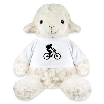 Mountain Biker - MiniFeet® Sheep Annika - white - Front