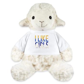 santé mentale idée présente blague geek sont neuf - Mouton en peluche Annika MiniFeet® - blanc - Devant
