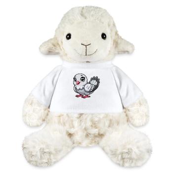Pigeon de fille - Mouton en peluche Annika MiniFeet® - blanc - Devant