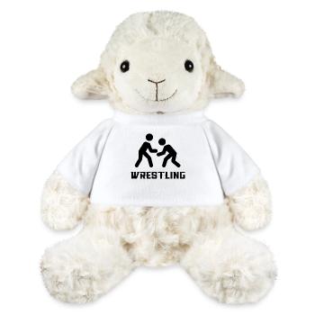 Lutte - Mouton en peluche Annika MiniFeet® - blanc - Devant