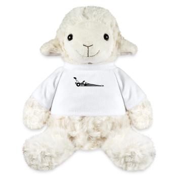 Race Dragster - Mouton en peluche Annika MiniFeet® - blanc - Devant