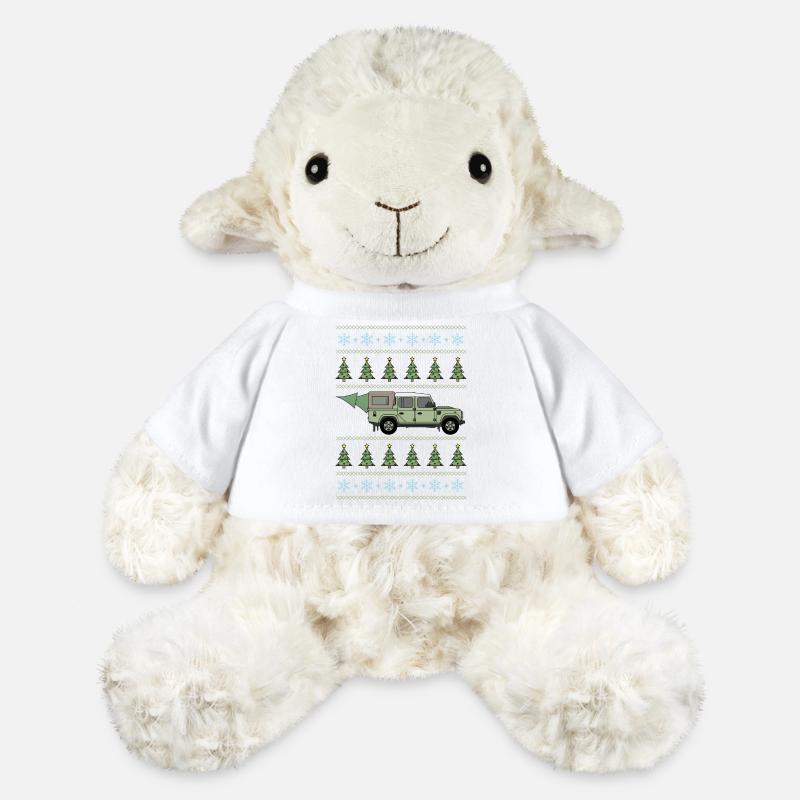 Defender Pickup - Christmas Tree - MiniFeet® Sheep Annika - white