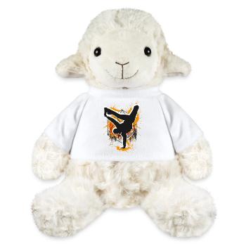 Breakdance - Breakdancer - Breakdancing - Bboy - MiniFeet® Schaf Annika - Weiß - Vorne