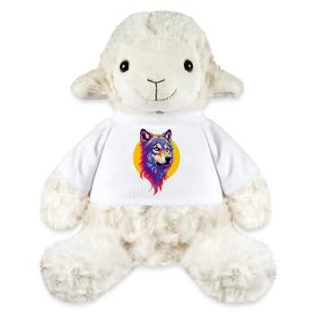 Wolfskopf - MiniFeet® Schaf Annika - Weiß - Vorne