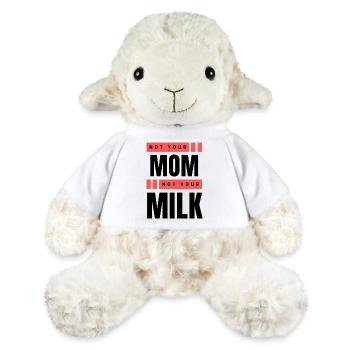 Pas ta mère Pas ton lait - Mouton en peluche Annika MiniFeet® - blanc - Devant