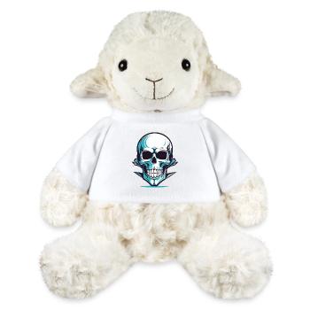Graphic Skull in Vector Style - MiniFeet® Sheep Annika - white - Front