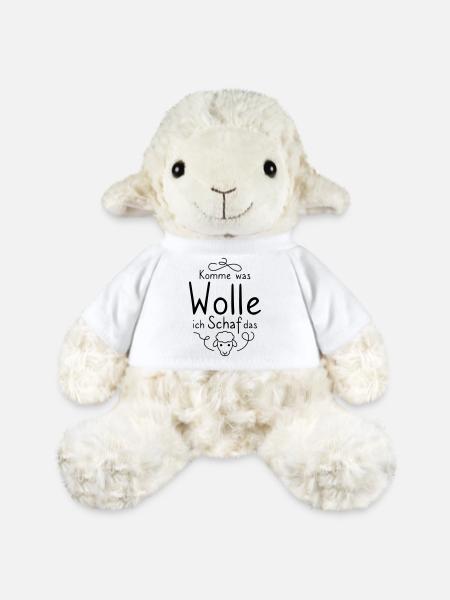 Komme was Wolle ich Schaf das - MiniFeet® Schaf Annika - Weiß