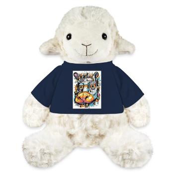 Lächelndes Nilpferd - MiniFeet® Schaf Annika - French Navy - Vorne