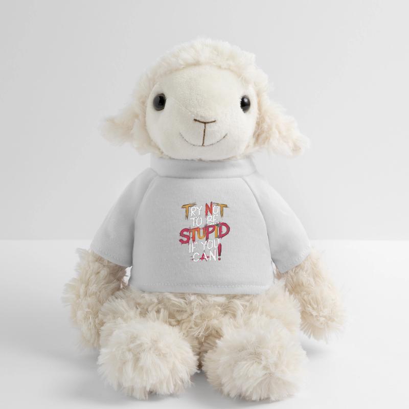 Graffiti de motivation Message texte Mouton en peluche Annika MiniFeet®