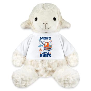 Little Daddy Pilot Baby Crane Construction Machinery - MiniFeet® Sheep Annika - white - Front