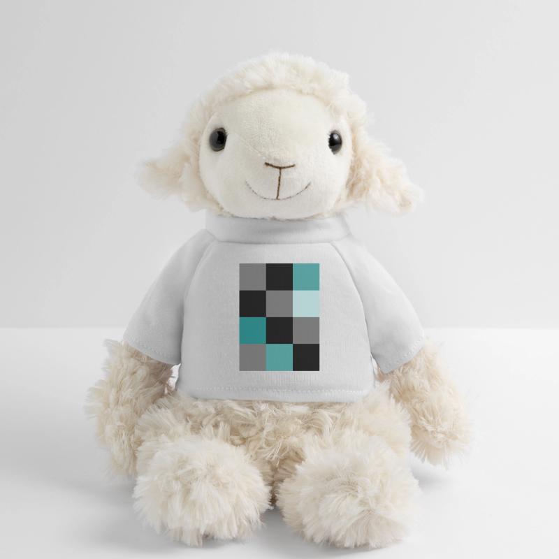 Pixel sarcelle Mouton en peluche Annika MiniFeet®