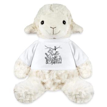 Jungle Fun - MiniFeet® Sheep Annika - white - Front