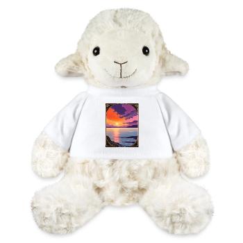 Bewitching Coastal Sunset - MiniFeet® Sheep Annika - white - Front