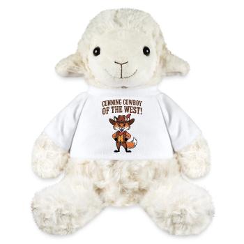 Cunning Cowboy from the West - MiniFeet® Sheep Annika - white - Front