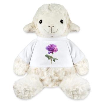 Violet Purple Rose - MiniFeet® Sheep Annika - white - Front
