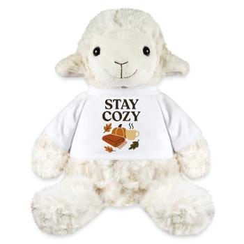 Herbstgemütlichkeit: Stay Cozy - MiniFeet® Schaf Annika - Weiß - Vorne
