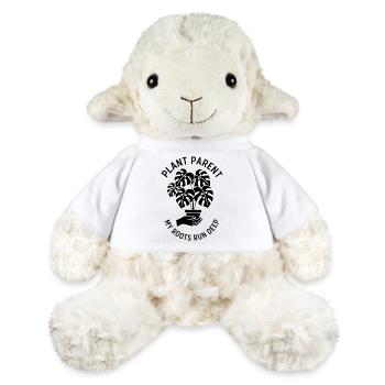 Parents de la plante monstera dans la jungle urbaine - Mouton en peluche Annika MiniFeet® - blanc - Devant