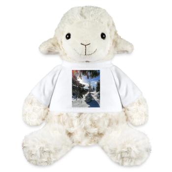Winter Forest Rays of sunshine in the snow - MiniFeet® Sheep Annika - white - Front