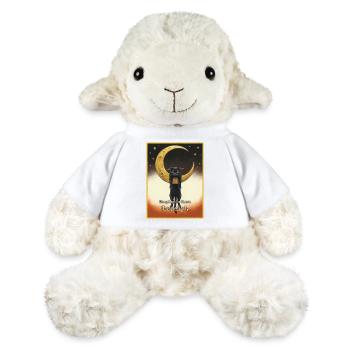 Chat à peine suspendu - Mouton en peluche Annika MiniFeet® - blanc - Devant