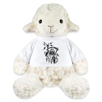 Main de roche dure - Mouton en peluche Annika MiniFeet® - blanc - Devant