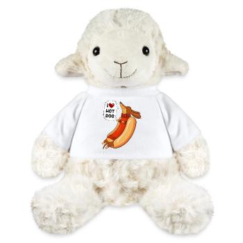 Hot Dog und Humor - MiniFeet® Schaf Annika - Weiß - Vorne