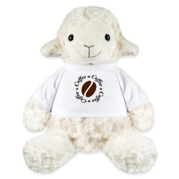Coffee Bean Circle - Mouton en peluche Annika MiniFeet® - blanc - Devant