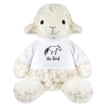 Hü Brid Pferd Hybrid Kfz - MiniFeet® Schaf Annika - Weiß - Vorne