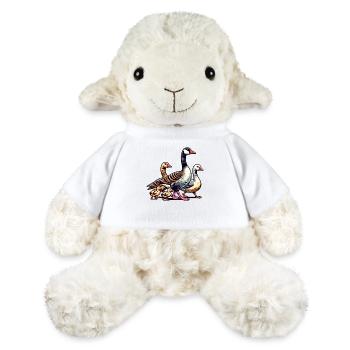 Gänse-Familie - MiniFeet® Schaf Annika - Weiß - Vorne