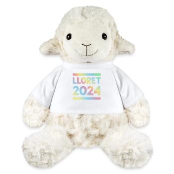 Lloret De Mar 2024 Équipe de vacances colorée - Mouton en peluche Annika MiniFeet® - blanc - Devant