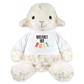 Vielfalt ist bunt - MiniFeet® Schaf Annika - Weiß - Vorne