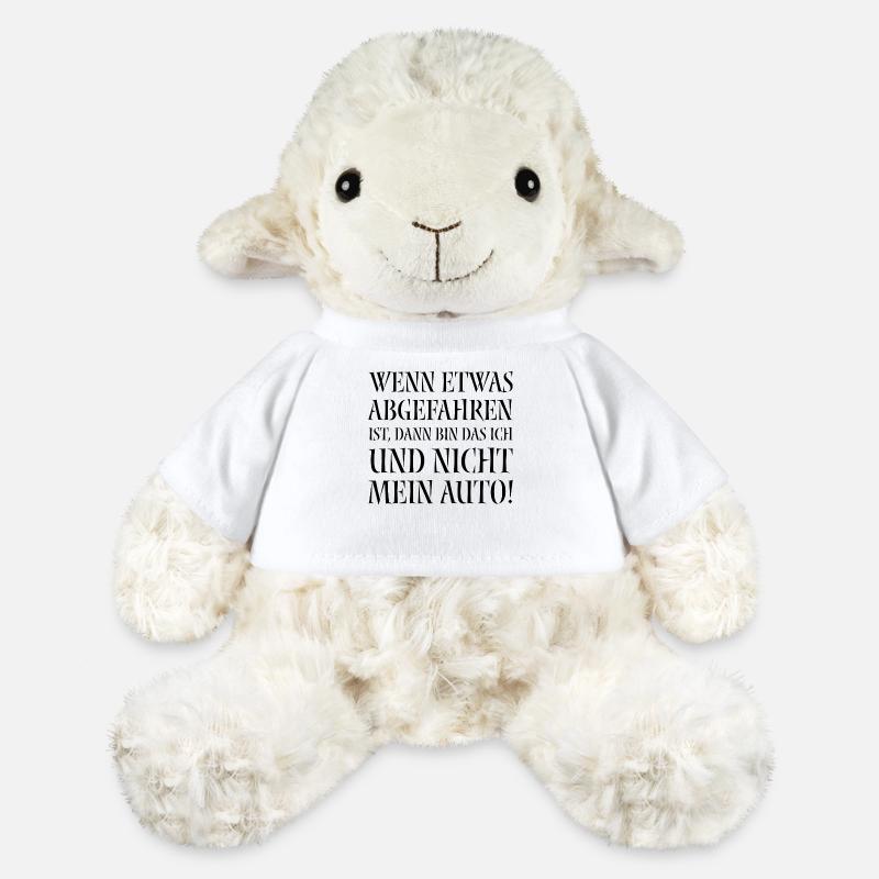 Cool saying - MiniFeet® Sheep Annika - white