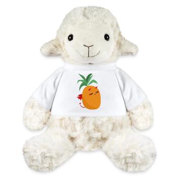 Cute Devil Pineapple - Little Fruity Demon - MiniFeet® Sheep Annika - white - Front