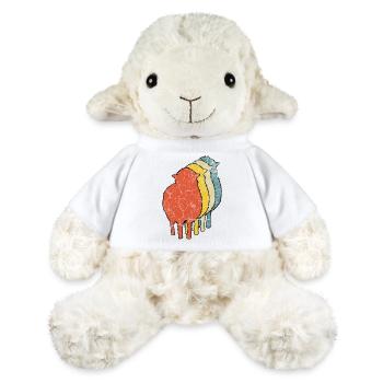 Moutons Moutons - Mouton en peluche Annika MiniFeet® - blanc - Devant