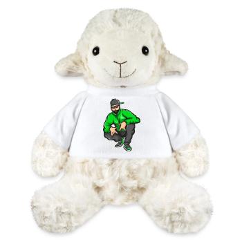 bad boy, rap, rapper, rapper, big up - MiniFeet® Sheep Annika - white - Front