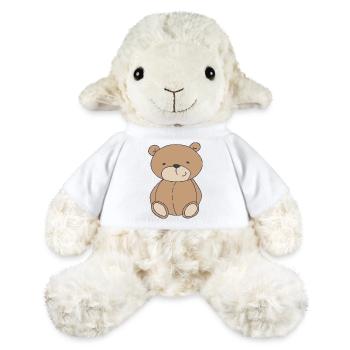 bär cute - MiniFeet® Schaf Annika - Weiß - Vorne