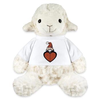 Woodsman, Dwarf, Heart, Heartbreak, Love - MiniFeet® Sheep Annika - white - Front