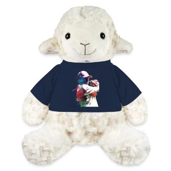 Sport des joueurs de golf #golf #sport - Mouton en peluche Annika MiniFeet® - bleu marine - Devant
