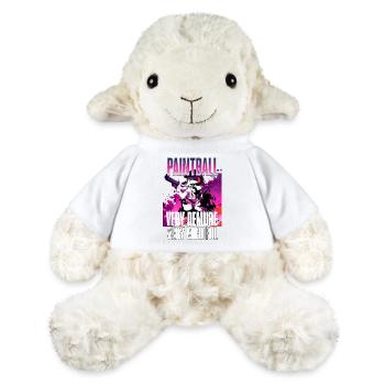 Paintball is demure, very mindful - MiniFeet® Sheep Annika - white - Front