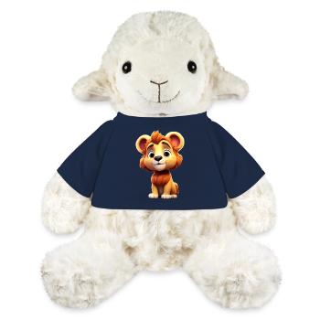 Leo mignon - Mouton en peluche Annika MiniFeet® - bleu marine - Devant