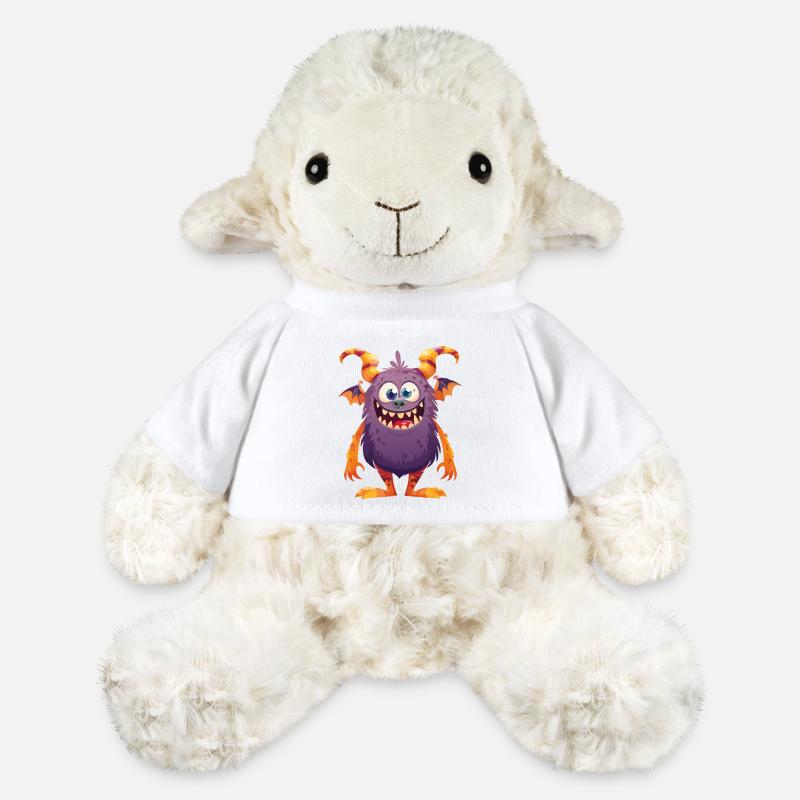 Kleines Monster - MiniFeet® Schaf Annika - Weiß