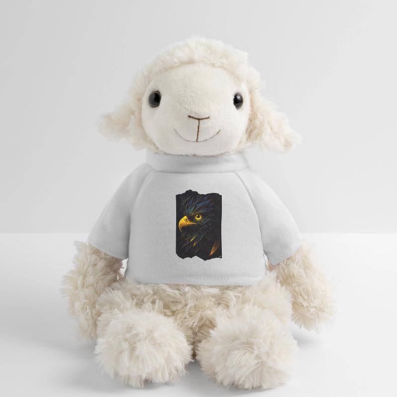 Glowing eagle's head in the dark MiniFeet® Sheep Annika