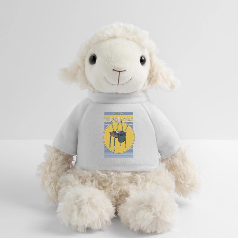 Il est temps de rentrer à la maison Drôle de nostalgie de l’école Mouton en peluche Annika MiniFeet®
