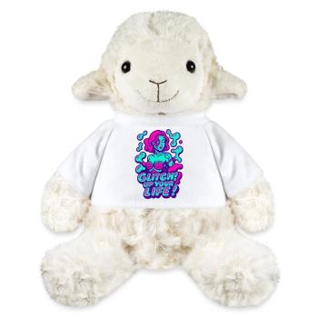 Glitch dans votre vie ! Femme Cyborg - Mouton en peluche Annika MiniFeet® - blanc - Devant