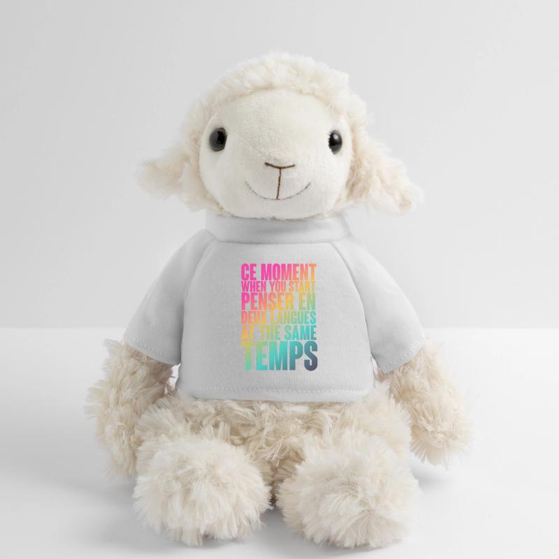DICTON COOL POUR LES MULTILINGUES, LES INTERNATIONAUX Mouton en peluche Annika MiniFeet®