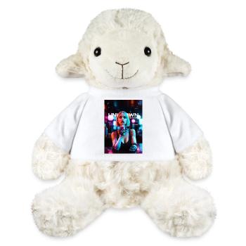 Rêves de néons - Mouton en peluche Annika MiniFeet® - blanc - Devant