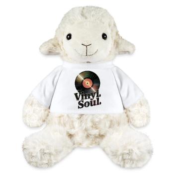 Disque – Vinyl Soul - Mouton en peluche Annika MiniFeet® - blanc - Devant
